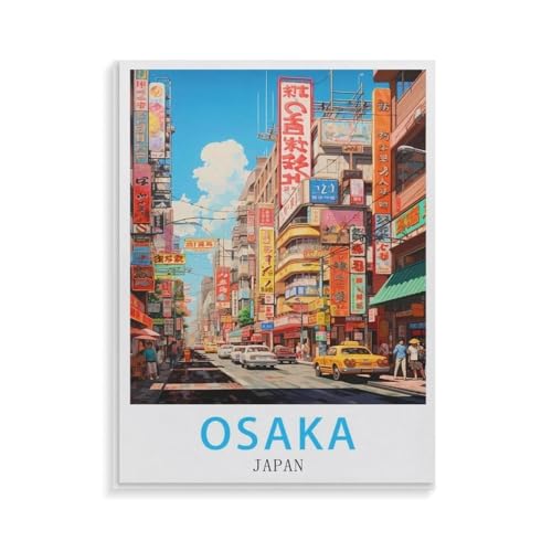 XJUfW Ölgemälde DIY Kits Leinwand Rahmen Bild Zeichnung Malen nach Zahlen Dekor Kunst, Osaka Japan,Malen nach Zahlen, 30x40cm(AA-90 XJUfW Ölgemälde DIY Kits Leinwand Rahmen Bild Zeichnung Malen nach Zahlen Dekor Kunst, Osaka Japan,Malen nach Zahlen, 30x40cm(AA-90 von XJUfW
