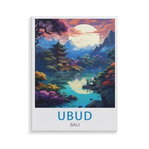 XJUfW Ölgemälde DIY Kits Leinwand Rahmen Bild Zeichnung Malen nach Zahlen Dekor Kunst, Ubud Bali,Malen nach Zahlen, 40x50cm(AA-60 XJUfW Ölgemälde DIY Kits Leinwand Rahmen Bild Zeichnung Malen nach Zahlen Dekor Kunst, Ubud Bali,Malen nach Zahlen, 40x50cm(AA-60 von XJUfW
