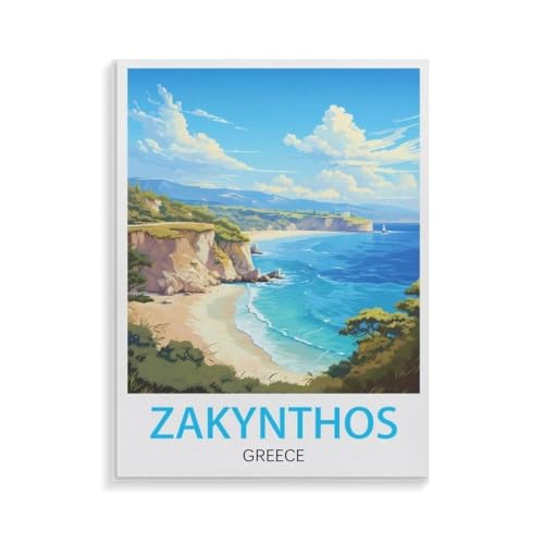 XJUfW Ölgemälde nach Zahlen Kit, Zakynthos Griechenland,Malen nach Zahlen für Anfänger, Malen nach Zahlen Leinwand, DIY-Malen nach Zahlen, 50x60cm(AA-104 XJUfW Ölgemälde nach Zahlen Kit, Zakynthos Griechenland,Malen nach Zahlen für Anfänger, Malen nach Zahlen Leinwand, DIY-Malen nach Zahlen, 50x60cm(AA-104 von XJUfW