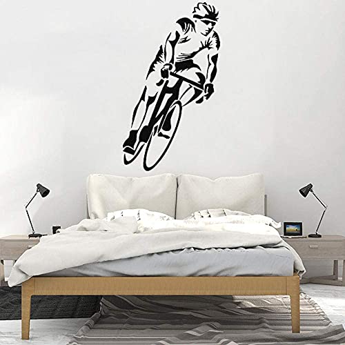 Fahrrad Wandtattoos Fahrrad Rennrad Wandaufkleber Vinyl Aufkleber Kinderzimmer Dekoration Wandbilder Coole Abnehmbare Kunst Wanddekoration 72X42Cm Fahrrad Wandtattoos Fahrrad Rennrad Wandaufkleber Vinyl Aufkleber Kinderzimmer Dekoration Wandbilder Coole Abnehmbare Kunst Wanddekoration 72X42Cm von XKSHUO