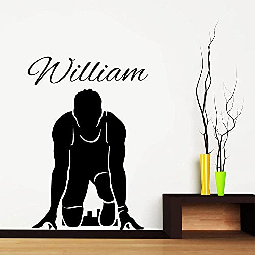 Individueller Name Männer Athleten Bereit Für Leichtathleten Sport Wandtattoos Vinyl Wohnkultur Kinder Jungenzimmer Wandaufkleber 57X82 Cm Individueller Name Männer Athleten Bereit Für Leichtathleten Sport Wandtattoos Vinyl Wohnkultur Kinder Jungenzimmer Wandaufkleber 57X82 Cm von XKSHUO