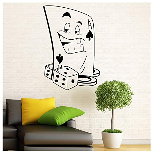 Poker Wandtattoo Vinyl Aufkleber Spielkarten Set Home Interior Artikel Kunst Wandbild Dekoration 58X86Cm Poker Wandtattoo Vinyl Aufkleber Spielkarten Set Home Interior Artikel Kunst Wandbild Dekoration 58X86Cm von XKSHUO