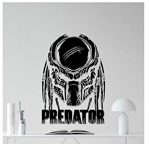 Predator Wandtattoo Film Vinyl Aufkleber Kinder Art Deco Wandbild 42X60 Cm von XKSHUO