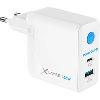 XLAYER Power Saver 65W Ladeadapter weiß, 65 Watt von XLAYER