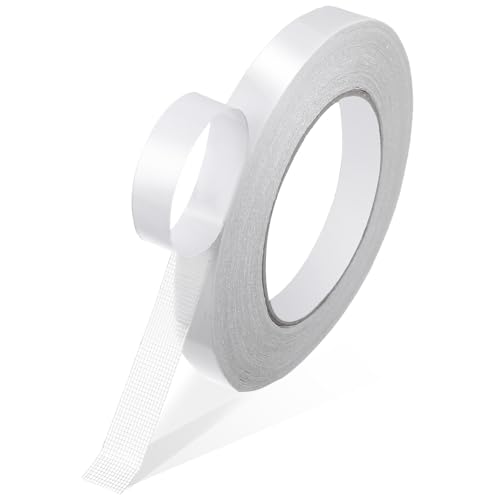 XLIUAX 1 Rolle Doppelseitiges Klebeband, Dünn Klebeband Doppelseitig, Saumband für Vorhänge Stoffbänder Doppelseitige Bänder Kleidung Kein Nähdesign für Teppich, Foto, Wand, Küche, Zuhause, 20mx15mm XLIUAX 1 Rolle Doppelseitiges Klebeband, Dünn Klebeband Doppelseitig, Saumband für Vorhänge Stoffbänder Doppelseitige Bänder Kleidung Kein Nähdesign für Teppich, Foto, Wand, Küche, Zuhause, 20mx15mm von XLIUAX