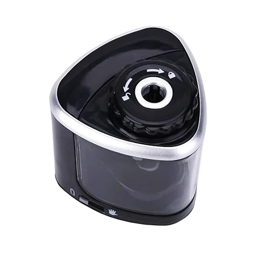 XLKJ Elektrischer Anspitzer Bleistiftspitzer Automatisierter Anspitzer für alle Bleistifte, Buntstifte, Eyeliner für Kinder und Lehrer XLKJ Elektrischer Anspitzer Bleistiftspitzer Automatisierter Anspitzer für alle Bleistifte, Buntstifte, Eyeliner für Kinder und Lehrer von XLKJ