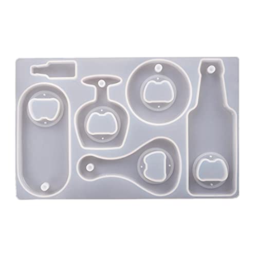 XLKJ Flaschenöffner Korkenzieher DIY Silikonform Epoxidharz Formen Schlüsselbund Silikongussformen Silikonharzform Bier Geschenk Für Männern Vätern Freunden XLKJ Flaschenöffner Korkenzieher DIY Silikonform Epoxidharz Formen Schlüsselbund Silikongussformen Silikonharzform Bier Geschenk Für Männern Vätern Freunden von XLKJ