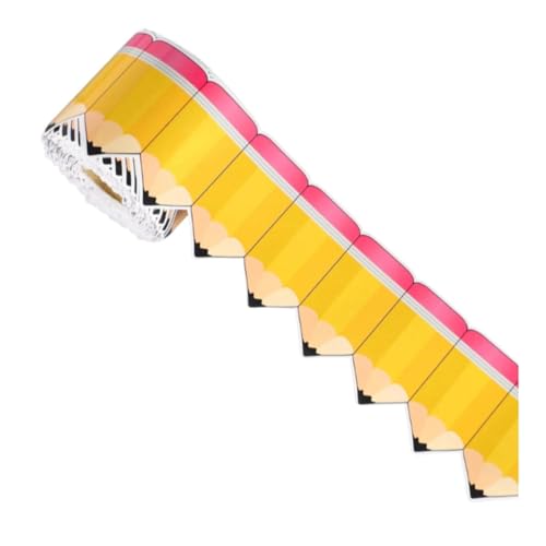 XLWLLNJ 17,7 M Gestanztes Tafelpapier, Klassenzimmer Ankündigung, Mehrzweck, 6,8 Cm Breit, Tafeldekoration, Style A von XLWLLNJ