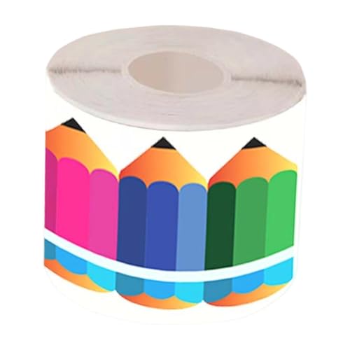 XLWLLNJ 17,7 M Gestanztes Tafelpapier, Klassenzimmer Ankündigung, Mehrzweck, 6,8 Cm Breit, Tafeldekoration, Style B von XLWLLNJ