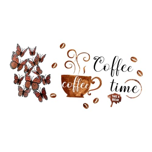 XLWLLNJ Kaffeetassen Wandaufkleber, DIY Wohnzimmerdekoration XLWLLNJ Kaffeetassen Wandaufkleber, DIY Wohnzimmerdekoration von XLWLLNJ