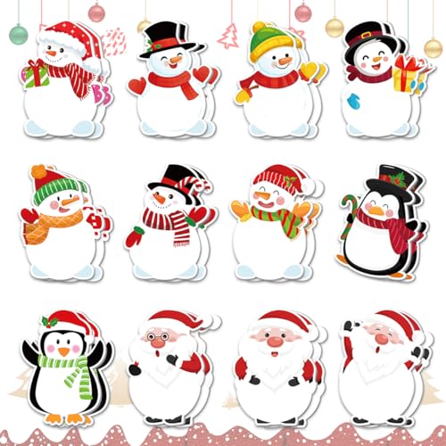 24 Pack Haftnotizen Weihnachten, Haftnotizen Klebezettel Weihnachten, Weihnachten Notizblock, Postit Haftnotizen Weihnachten, Mini Haftnotizen Weihnachten für Deko & Aufgabenlisten 24 Pack Haftnotizen Weihnachten, Haftnotizen Klebezettel Weihnachten, Weihnachten Notizblock, Postit Haftnotizen Weihnachten, Mini Haftnotizen Weihnachten für Deko & Aufgabenlisten von XLZJYIJ