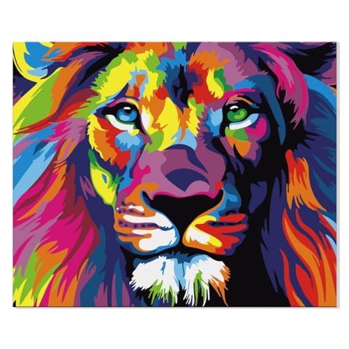 XLZJYIJ Malen Nach Zahlen Erwachsene, Handgemalt Ölgemälde Kit für Mädchen Jungen, DIY Handgemalt Ölgemälde Kit Mit 3 Pinseln und Acrylfarbe, Malen Nach Zahlen Kinder Erwachsene Anfänger-40 X 50 CM von XLZJYIJ