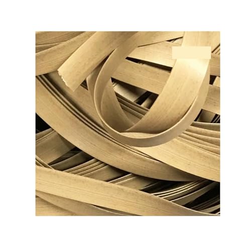 XLyrriun 12-17mm PE Gradient Flache Synthetische Rattan Material Rolle Handgemachte Weberei Reparatur Möbel Bett Sofa Stuhl Tisch für Innenhof, Möbel(17mm) von XLyrriun