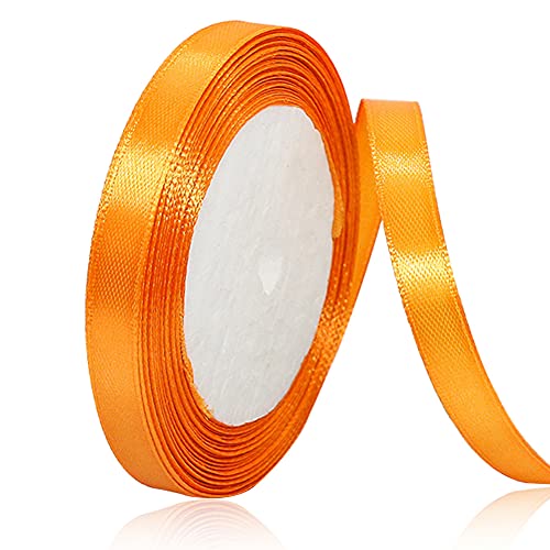 Orange 10mm Breit Satinbands, 22 Meters Schleifenband, Stoffband für Halloween Weihnachten, DIY Handwerk, Blumensträuße, Nähprojekte, Schleifenherstellung, Geburtstags- und Hochzeitsdekorationen Orange 10mm Breit Satinbands, 22 Meters Schleifenband, Stoffband für Halloween Weihnachten, DIY Handwerk, Blumensträuße, Nähprojekte, Schleifenherstellung, Geburtstags- und Hochzeitsdekorationen von XMASOLD