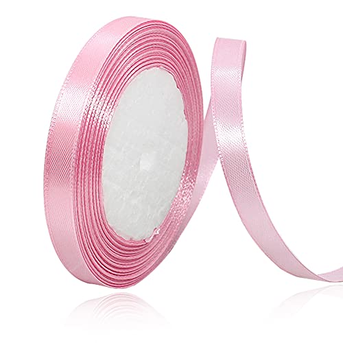 Rosa 10mm Breit Satinbands, 22 Meters Schleifenband, Geschenkband für Geschenkverpackungen, DIY Handwerk, Blumensträuße, Nähprojekte, Schleifenherstellung, Geburtstags- und Hochzeitsdekorationen Rosa 10mm Breit Satinbands, 22 Meters Schleifenband, Geschenkband für Geschenkverpackungen, DIY Handwerk, Blumensträuße, Nähprojekte, Schleifenherstellung, Geburtstags- und Hochzeitsdekorationen von XMASOLD
