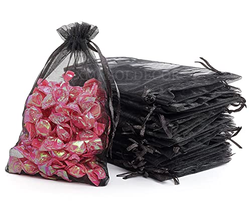 20 Stück Schwarz Organzasäckchen 10x15cm, Groß Organzabeutel Geschenkbeutel Schmuckbeutel Bonbonsbeutel Lavendel Säckchen Organzabeutel mit Kordelzug für Hochzeitsfeier und kleine Geschenke 20 Stück Schwarz Organzasäckchen 10x15cm, Groß Organzabeutel Geschenkbeutel Schmuckbeutel Bonbonsbeutel Lavendel Säckchen Organzabeutel mit Kordelzug für Hochzeitsfeier und kleine Geschenke von XMASOLDECOR