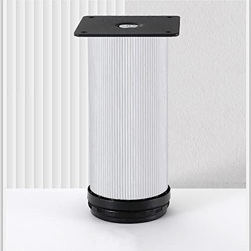 XMDEUR 4 Stück Möbelbeine aus Edelstahl, höhenverstellbar 0,30 mm, für Home Office, Küche, Sofa, Schrank, Nachttisch, 50 cm/19,69 Zoll, Hellsilber XMDEUR 4 Stück Möbelbeine aus Edelstahl, höhenverstellbar 0,30 mm, für Home Office, Küche, Sofa, Schrank, Nachttisch, 50 cm/19,69 Zoll, Hellsilber von XMDEUR