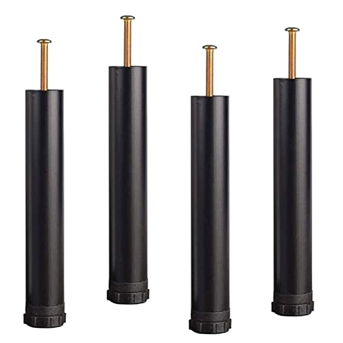 XMDEUR 4er-Set verstellbare Möbelbeine, 22 mm Gewinde, Bettrahmen-Zylinderbeine mit 400 kg Tragkraft, Schwarze Ersatzfüße für Bettrahmenträger, 20 cm Höhe XMDEUR 4er-Set verstellbare Möbelbeine, 22 mm Gewinde, Bettrahmen-Zylinderbeine mit 400 kg Tragkraft, Schwarze Ersatzfüße für Bettrahmenträger, 20 cm Höhe von XMDEUR