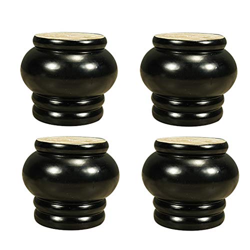 XMDEUR 7,5 cm Lange Möbelbeine aus Massivholz in Schwarz, Weiß und Mahagoni, Sofabeine, Ersatzstützbeine für Sessel, Schrank, Bett, Couch, 4er-Set XMDEUR 7,5 cm Lange Möbelbeine aus Massivholz in Schwarz, Weiß und Mahagoni, Sofabeine, Ersatzstützbeine für Sessel, Schrank, Bett, Couch, 4er-Set von XMDEUR