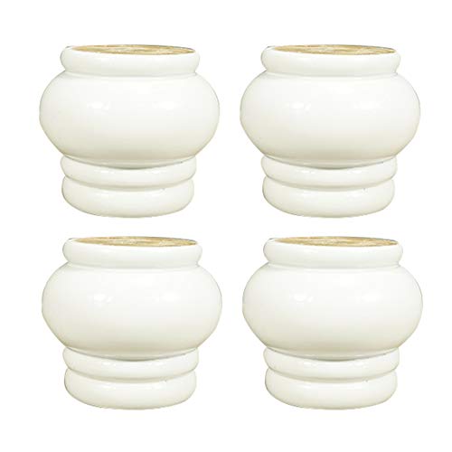 XMDEUR 7,5 cm Lange Möbelbeine aus Massivholz in Schwarz, Weiß und Mahagoni, Sofabeine, Ersatzstützbeine für Sessel, Schrank, Bett, Couch, 4er-Set XMDEUR 7,5 cm Lange Möbelbeine aus Massivholz in Schwarz, Weiß und Mahagoni, Sofabeine, Ersatzstützbeine für Sessel, Schrank, Bett, Couch, 4er-Set von XMDEUR