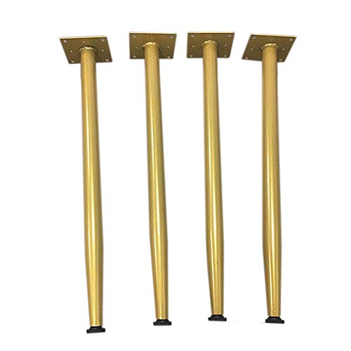 XMDEUR Goldene Tischbeine 45/70/72cm, Moderne gerade Möbelbeine, für Couchtisch/Stuhl/Kommode/Kücheninsel, 4er Set XMDEUR Goldene Tischbeine 45/70/72cm, Moderne gerade Möbelbeine, für Couchtisch/Stuhl/Kommode/Kücheninsel, 4er Set von XMDEUR