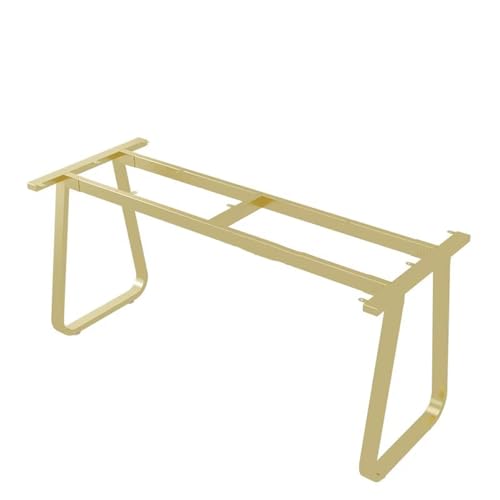 XMDEUR Metallmöbelbeine, Metall-Werkbankrahmen, robuste quadratische Schreibtischbeine aus Eisen, verstellbare Fußpolster, industrielle DIY-Möbelbeine für Arbeitszimmer, Schreibtischschrank (Gold, XMDEUR Metallmöbelbeine, Metall-Werkbankrahmen, robuste quadratische Schreibtischbeine aus Eisen, verstellbare Fußpolster, industrielle DIY-Möbelbeine für Arbeitszimmer, Schreibtischschrank (Gold, von XMDEUR