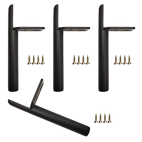 XMDEUR Moderne Möbelbeine aus Eisen, 4er-Set, Metallbeine für Tisch, Schrank, Couchtisch und Schreibtisch mit Schrauben, DIY-Ersatzfüße in den Farben Silber, Schwarz und Gold. XMDEUR Moderne Möbelbeine aus Eisen, 4er-Set, Metallbeine für Tisch, Schrank, Couchtisch und Schreibtisch mit Schrauben, DIY-Ersatzfüße in den Farben Silber, Schwarz und Gold. von XMDEUR