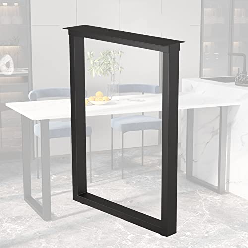 XMDEUR Moderne industrielle Tischbeine aus Metall, robuste quadratische Schreibtischbeine aus Eisen, DIY-Möbelbeine für Esstische, rustikales Dekor, Tischbeine für Nachttische, Couchtische, Kommode XMDEUR Moderne industrielle Tischbeine aus Metall, robuste quadratische Schreibtischbeine aus Eisen, DIY-Möbelbeine für Esstische, rustikales Dekor, Tischbeine für Nachttische, Couchtische, Kommode von XMDEUR