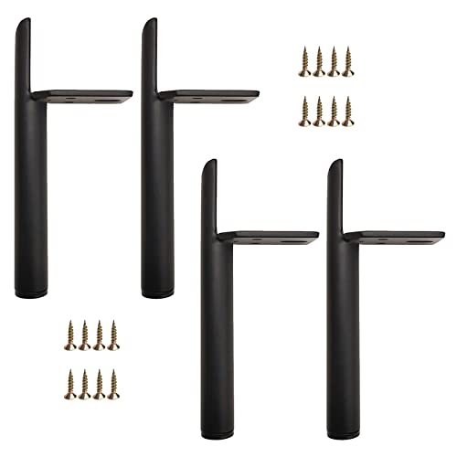 XMDEUR Möbelbeine aus Metall, 4er-Set, Schwarz/Gold/Silber, Sofabeine, Tischbeine für DIY-Sofas, Couchtische, Schränke, Ersatzfüße mit Schrauben für Frisiertische und Fernsehschränke XMDEUR Möbelbeine aus Metall, 4er-Set, Schwarz/Gold/Silber, Sofabeine, Tischbeine für DIY-Sofas, Couchtische, Schränke, Ersatzfüße mit Schrauben für Frisiertische und Fernsehschränke von XMDEUR