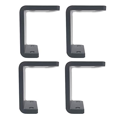 XMDEUR Robuste, industrielle Schwarze Möbelbeine, 3/4/5 Zoll, Schrankbeine aus Metall, Sofabeine, Ersatzstützfüße für Küche, Bad, Wohnzimmer, 4 Stück XMDEUR Robuste, industrielle Schwarze Möbelbeine, 3/4/5 Zoll, Schrankbeine aus Metall, Sofabeine, Ersatzstützfüße für Küche, Bad, Wohnzimmer, 4 Stück von XMDEUR