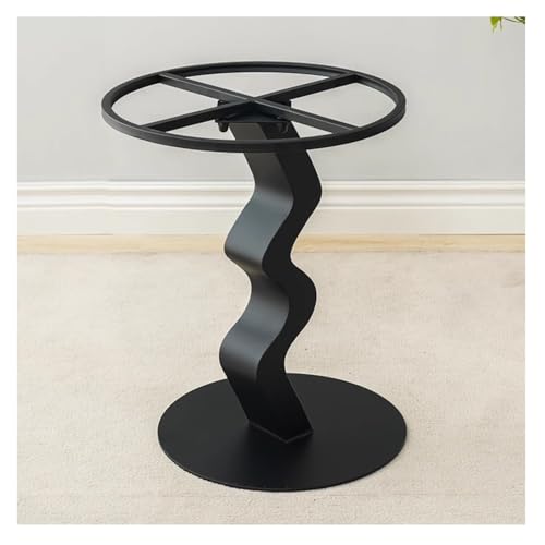 XMDEUR Schreibtisch-Ersatzbein, Möbelbeine aus Metall, Hochleistungs-Schreibtischbeine mit Schraubbefestigung, DIY-Möbel-Couchtischbeine für den Heimschreibtisch (B-Schwarz, 50 x 40 cm) von XMDEUR