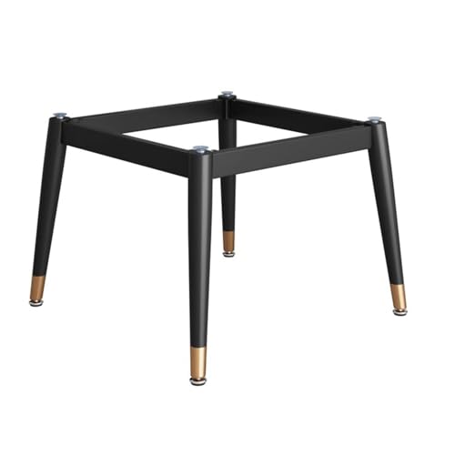 XMDEUR Tischbeine aus Metall, verstellbare Fußpolster-Bankbeine, schnelle Installation, kann mit verschiedenen Paneelen kombiniert Werden, DIY-Möbelbeine, Couchtischbein für Schreibtisch (70 x 70 x von XMDEUR