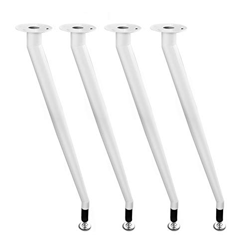 XMDEUR Tischbeine aus Metall in Schwarz, Silber und Weiß 28,5 Zoll/72,5 cm, 4er-Set Möbelbeine, schräge Halterungsbeine, Stützbeine für Esstisch, Schreibtisch, DIY XMDEUR Tischbeine aus Metall in Schwarz, Silber und Weiß 28,5 Zoll/72,5 cm, 4er-Set Möbelbeine, schräge Halterungsbeine, Stützbeine für Esstisch, Schreibtisch, DIY von XMDEUR