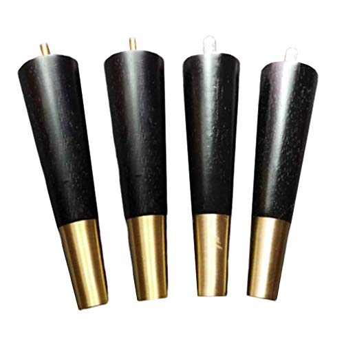 XMDEUR Verstellbare Tischbeine aus Metall, 4er-Set, Möbelbeine aus Massivholz mit M8-Schraubenstange für Küchenschrank, Schlafsofa, Stuhl, inkl. Hardware-Teile, schwarzes Finish, 15 cm XMDEUR Verstellbare Tischbeine aus Metall, 4er-Set, Möbelbeine aus Massivholz mit M8-Schraubenstange für Küchenschrank, Schlafsofa, Stuhl, inkl. Hardware-Teile, schwarzes Finish, 15 cm von XMDEUR
