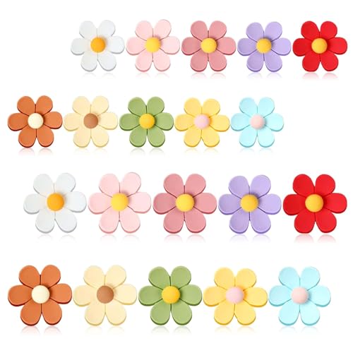 20 Stück Gänseblümchen Blumen Perlen, Harz Blumen Deko Flatback Perlen Kunststoffperlen, DIY Blumenperlen Harz Charms für Handwerk, Haarnadel, Telefonhülle Dekoration, Schmuckherstellung, Scrapbooki 20 Stück Gänseblümchen Blumen Perlen, Harz Blumen Deko Flatback Perlen Kunststoffperlen, DIY Blumenperlen Harz Charms für Handwerk, Haarnadel, Telefonhülle Dekoration, Schmuckherstellung, Scrapbooki von XMDROU