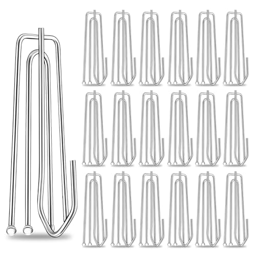 60 Stück Gardinenhaken Metall, Vorhang Haken 4 Zinken Pinch Vorhang Falte Haken Edelstahl Duschvorhanghaken Curtain Hooks, für Prise Gefaltete Kopfvorhänge, Türvorhänge Duschvorhänge 60 Stück Gardinenhaken Metall, Vorhang Haken 4 Zinken Pinch Vorhang Falte Haken Edelstahl Duschvorhanghaken Curtain Hooks, für Prise Gefaltete Kopfvorhänge, Türvorhänge Duschvorhänge von XMDROU