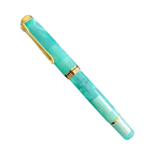 XMKT Acryl-Füllfederhalter, weich, Nr. 6/35# F/M/B, 0,5/0,7 mm, gebogene Feder, Tintenstift, Studenten, Schreiben, Geschenkstift (K,0,7) von XMKT