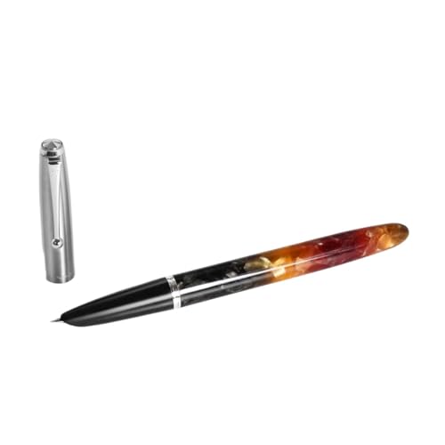 XMKT Füllfederhalter, Acryl-Serie, 0,38/0,5 mm Federn, Schule, Bürobedarf, Business, Schreibtintenstifte (C,0,38 mm) von XMKT