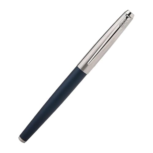 XMKT Leuchtender Füllfederhalter, individuelle Gravur, Büro, Studenten, blaue Geschenkbox von XMKT