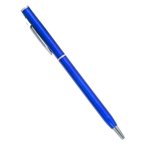 XMKT Metall-Kugelschreiber, rotgoldener Stift, individuelles Logo, Schreibwaren, Geschäftsgeschenk, Schriftzug, gravierter Name, Schule und Bürobedarf (Dunkelblau, Schwarz) von XMKT