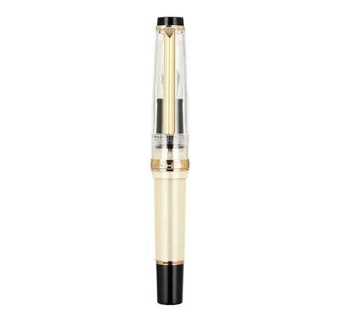 XMKT Mini-Füllfederhalter, niedlich, kurz, tragbar, Acryl, Schreibwaren, Kalligraphie, Praxis, Schreibstift, Büro, Schulbedarf (10, F (0,5 mm)) von XMKT
