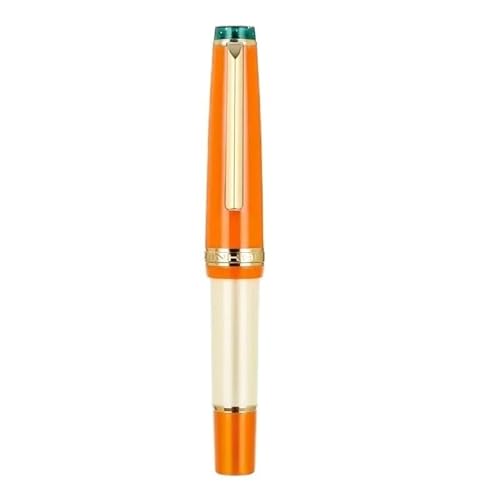 XMKT Mini-Füllfederhalter, niedlich, kurz, tragbar, Acryl, Schreibwaren, Kalligraphie, Praxis, Schreibstift, Büro, Schulbedarf (12, gebogen (1,0 mm)) von XMKT