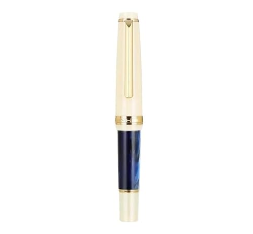 XMKT Mini-Füllfederhalter, niedlich, kurz, tragbar, Acryl, Schreibwaren, Kalligraphie, Praxis, Schreibstift, Büro, Schulbedarf (14, M (0,7 mm)) von XMKT