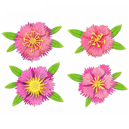 XMZZMX Bunte Dianthus-Blumen-Stanzformen für Kartenherstellung, Papierprägung, Metall-Stanzschablonen-Set, Vorlagen, Aufbewahrungstaschen, Zubehör, Fotorahmen, Album, DIY, Scrapbooking, XMZZMX Bunte Dianthus-Blumen-Stanzformen für Kartenherstellung, Papierprägung, Metall-Stanzschablonen-Set, Vorlagen, Aufbewahrungstaschen, Zubehör, Fotorahmen, Album, DIY, Scrapbooking, von XMZZMX