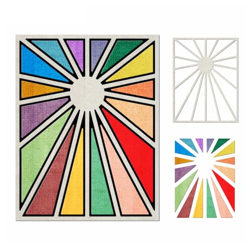 XMZZMX Dreieckige Patchwork-Hintergrund, Metall-Stanzformen für Kartenherstellung, Papierprägung, Vorlagen, Aufbewahrungstaschen, Zubehör, Fotorahmen, Album, DIY, Scrapbooking, Schablonen-Sets XMZZMX Dreieckige Patchwork-Hintergrund, Metall-Stanzformen für Kartenherstellung, Papierprägung, Vorlagen, Aufbewahrungstaschen, Zubehör, Fotorahmen, Album, DIY, Scrapbooking, Schablonen-Sets von XMZZMX