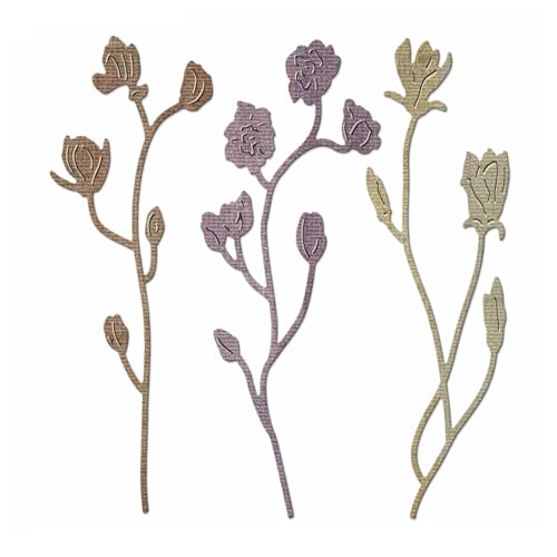 XMZZMX Magnolien-Pflanzen-Metall-Stanzformen für Kartenherstellung, Papierprägestanz-Set, Vorlagen, Aufbewahrungstaschen, Zubehör, Fotorahmen, Album, DIY, Scrapbooking, Schablonen-Sets XMZZMX Magnolien-Pflanzen-Metall-Stanzformen für Kartenherstellung, Papierprägestanz-Set, Vorlagen, Aufbewahrungstaschen, Zubehör, Fotorahmen, Album, DIY, Scrapbooking, Schablonen-Sets von XMZZMX