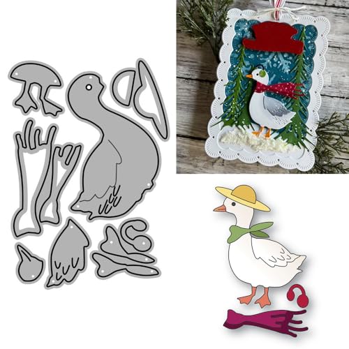XMZZMX Metall-Stanzformen für Kartenherstellung, Papierpräge-Stanzschablonen-Set, Vorlagen, Fotorahmen, Album, DIY, Scrapbooking, Schablonen-Sets von XMZZMX