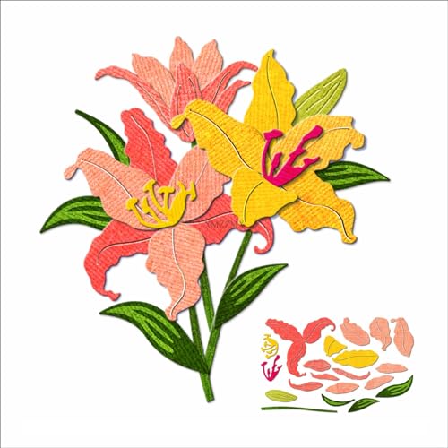 XMZZMX Metall-Stanzformen für Kartenherstellung, Papierprägung, Stanz-Set, Aufbewahrungstaschen, Zubehör, Scrapbooking-Schablonen von XMZZMX