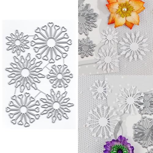 XMZZMX Metall-Stanzformen in Herzform für Kartenherstellung, Papierpräge-Stanzschablonen-Set, Vorlagen, Fotorahmen, Album, DIY, Scrapbooking, Schablonen-Sets XMZZMX Metall-Stanzformen in Herzform für Kartenherstellung, Papierpräge-Stanzschablonen-Set, Vorlagen, Fotorahmen, Album, DIY, Scrapbooking, Schablonen-Sets von XMZZMX