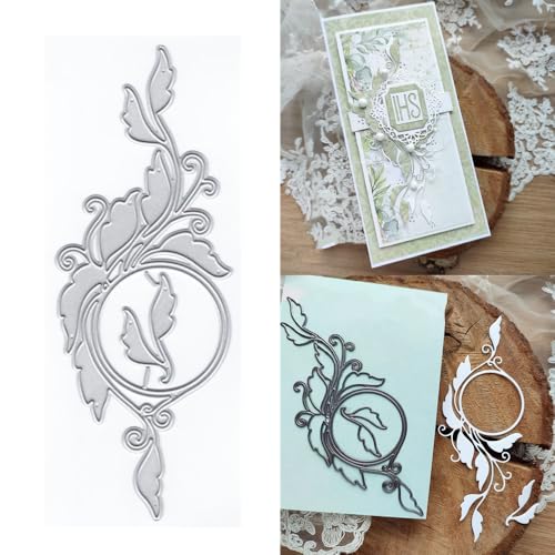 XMZZMX Metall-Stanzformen mit Blättern für Kartenherstellung, Papierpräge-Stanzschablonen-Set, Vorlagen, Fotorahmen, Album, DIY, Scrapbooking, Schablonen-Sets XMZZMX Metall-Stanzformen mit Blättern für Kartenherstellung, Papierpräge-Stanzschablonen-Set, Vorlagen, Fotorahmen, Album, DIY, Scrapbooking, Schablonen-Sets von XMZZMX